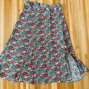 Sezane Floral Skirt